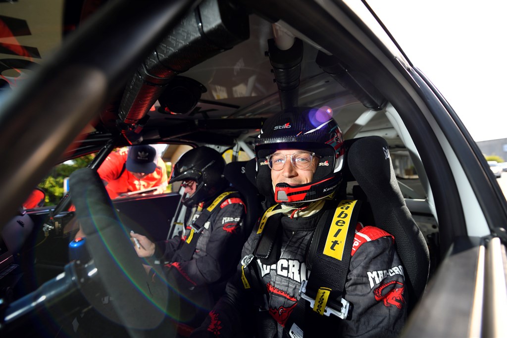 Kasper Nyman Andersen og Claus Kammersgaard klar til start.
(Foto: Michael Eisenberg)